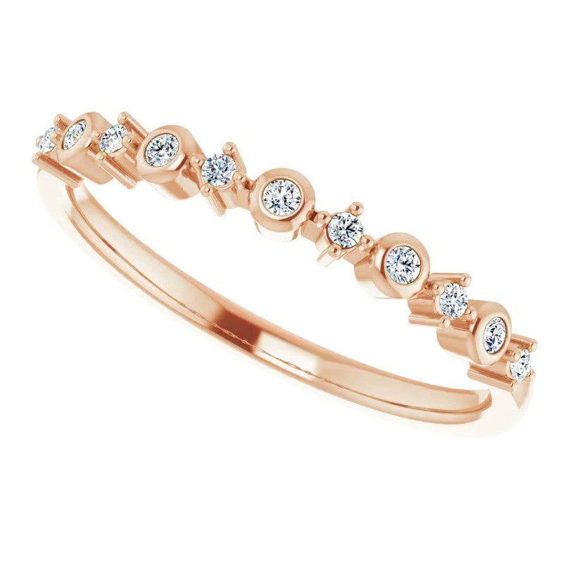 Stackable Diamond Band