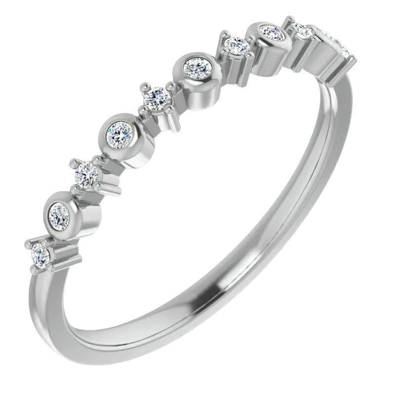 Stackable Diamond Band