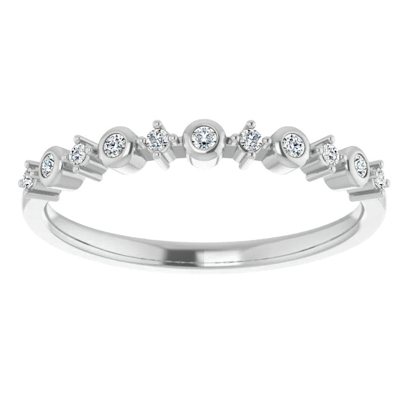 Stackable Diamond Band