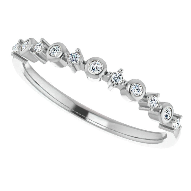 Stackable Diamond Band