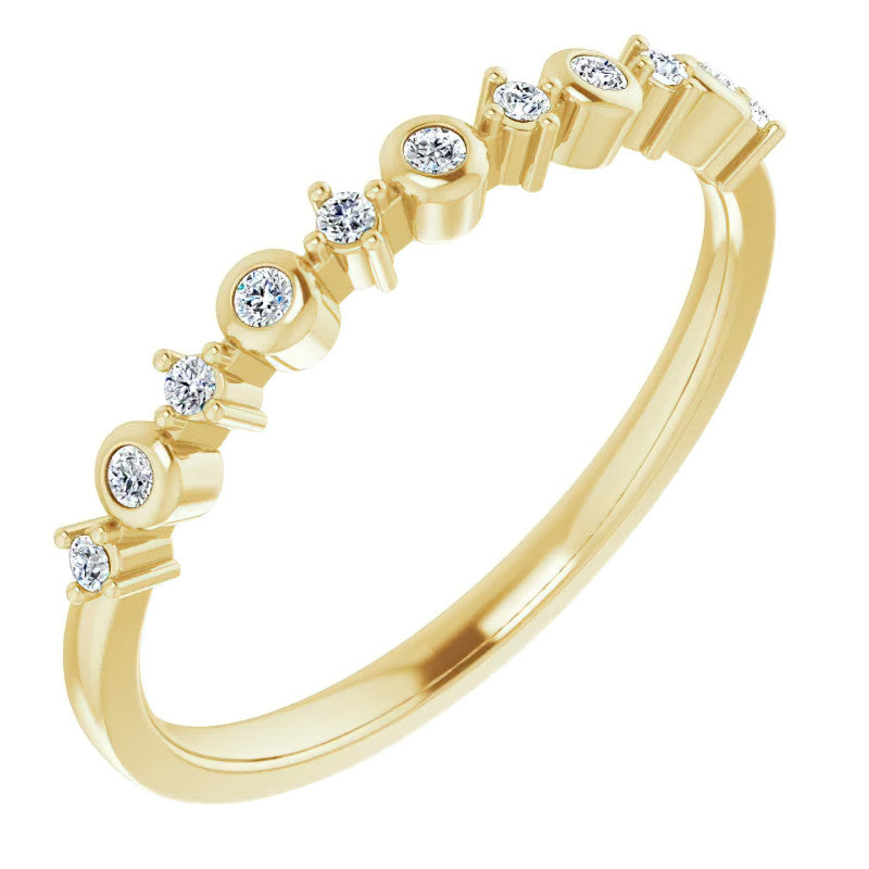Stackable Diamond Band