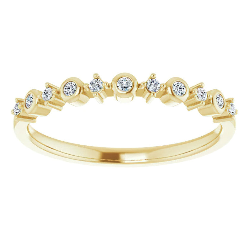 Stackable Diamond Band