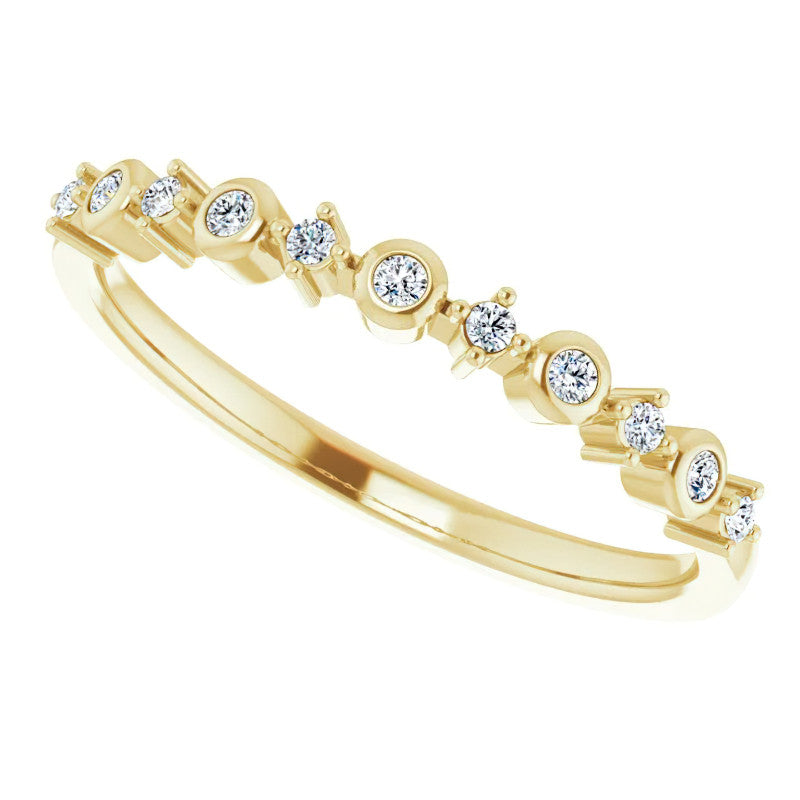 Stackable Diamond Band