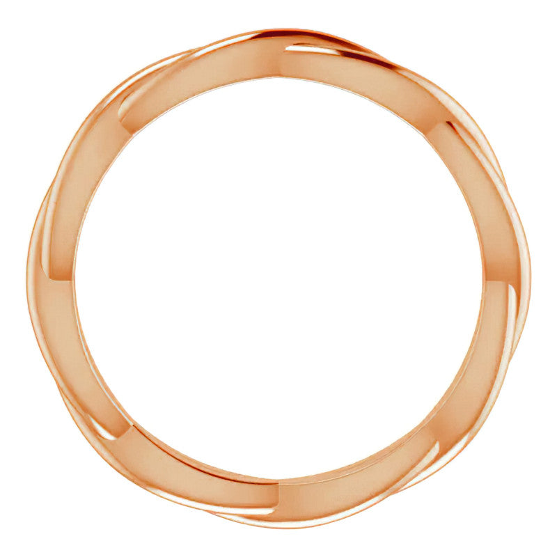 Plain Infinity Design Eternity Stackable Band