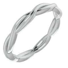 Plain Infinity Design Eternity Stackable Band