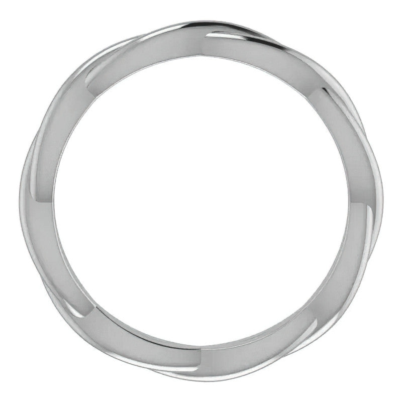 Plain Infinity Design Eternity Stackable Band