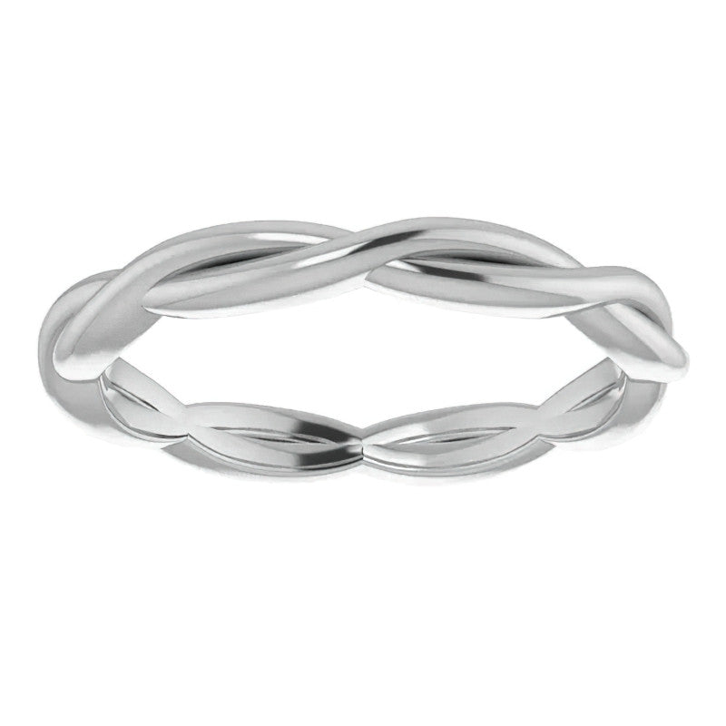 Plain Infinity Design Eternity Stackable Band