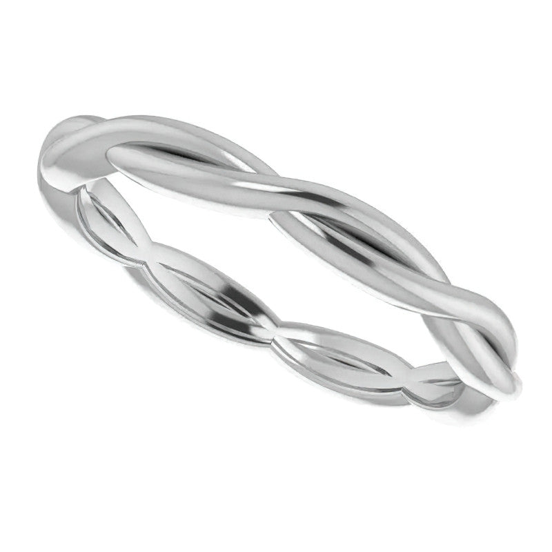Plain Infinity Design Eternity Stackable Band