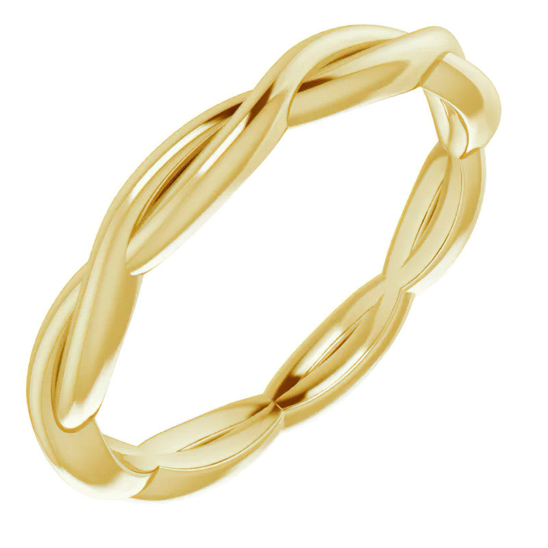 Plain Infinity Design Eternity Stackable Band