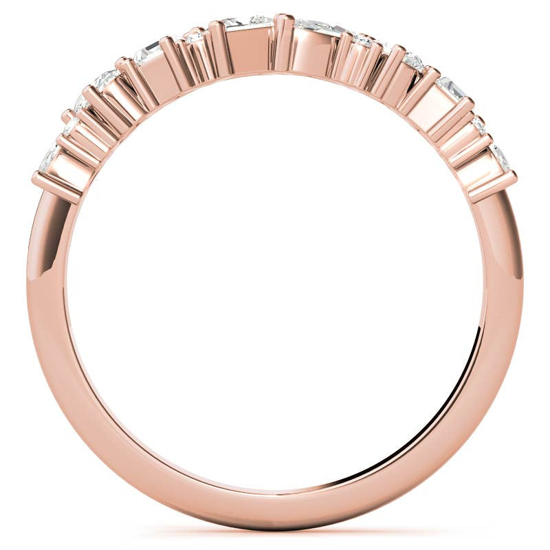 Multi-Shape Lab Grown Diamond Stackable Band