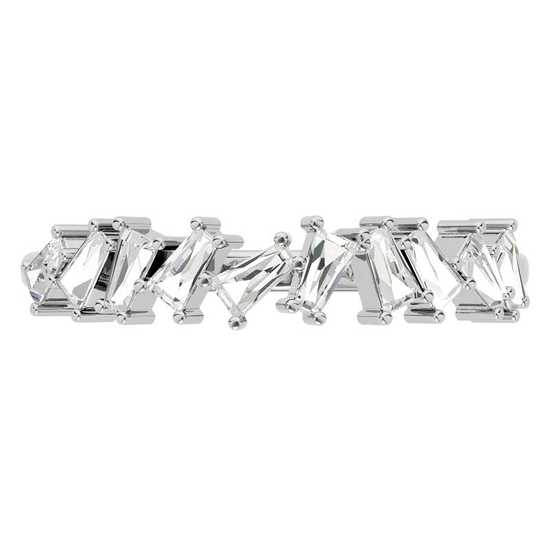 Tapered Baguette Diamond Stackable Band