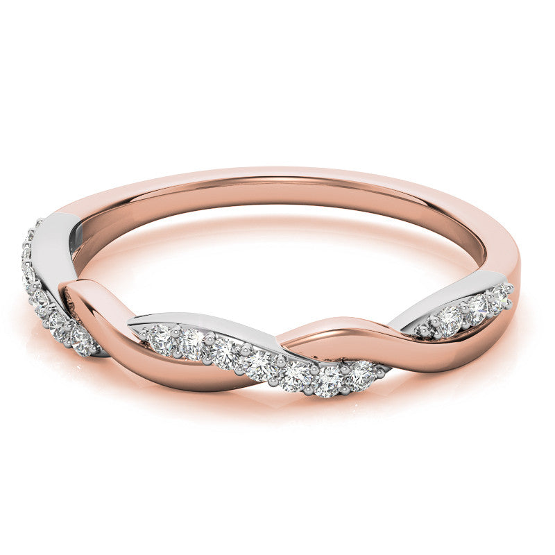 Petite Infinity Moissanite Stackable Band