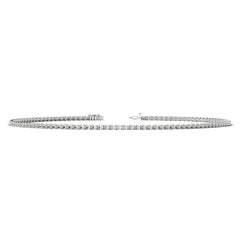 4-Prong 3.5mm Round Brilliant Moissanite Tennis Necklace 16.4ct - 20.4ct